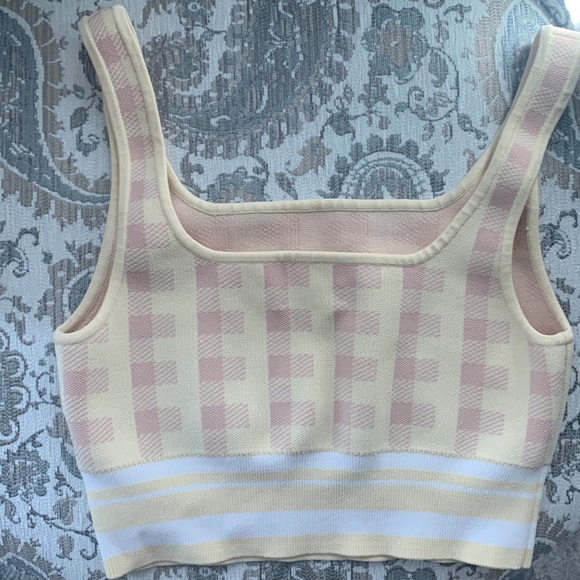 Babaton Squareneck cropped tank - Picture 3 of 5